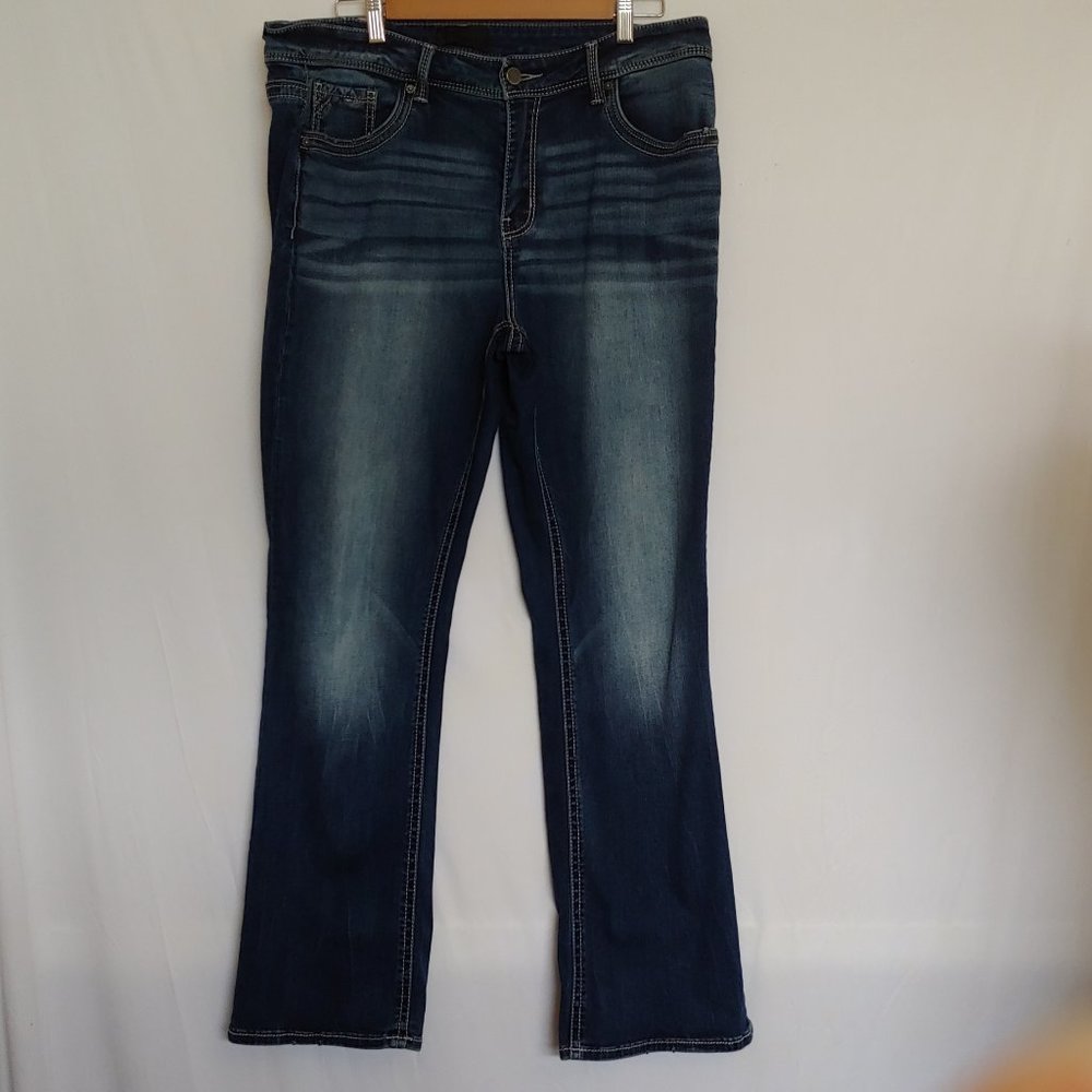 Black Buckle denim bootcut 34/32
